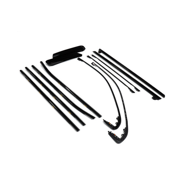 2024+ GMC Sierra HD 3500 Crew Cab Blackout Window Molding (Kit) VIP