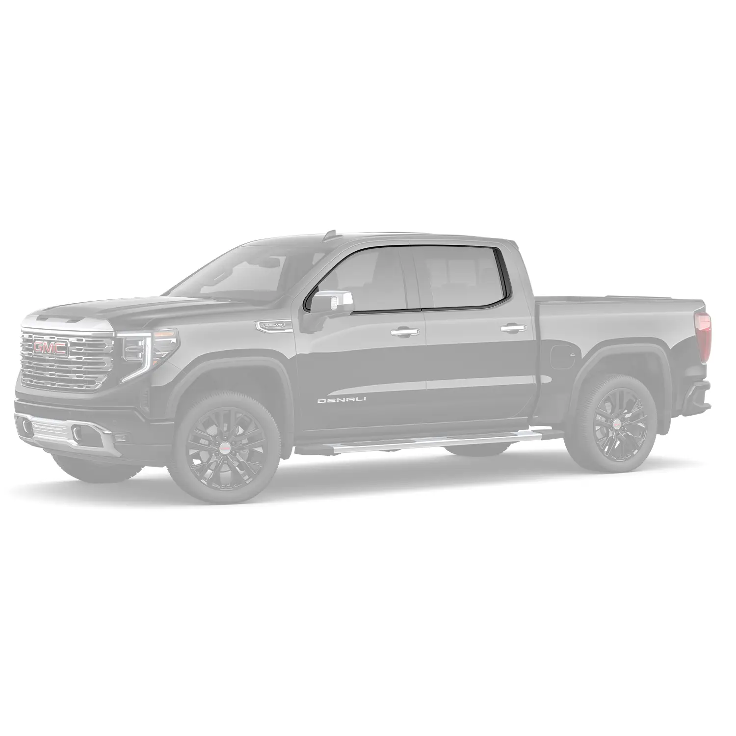 2022+ GMC Sierra 1500 Crew Cab Blackout Window Molding (Kit) VIP Auto Accessories