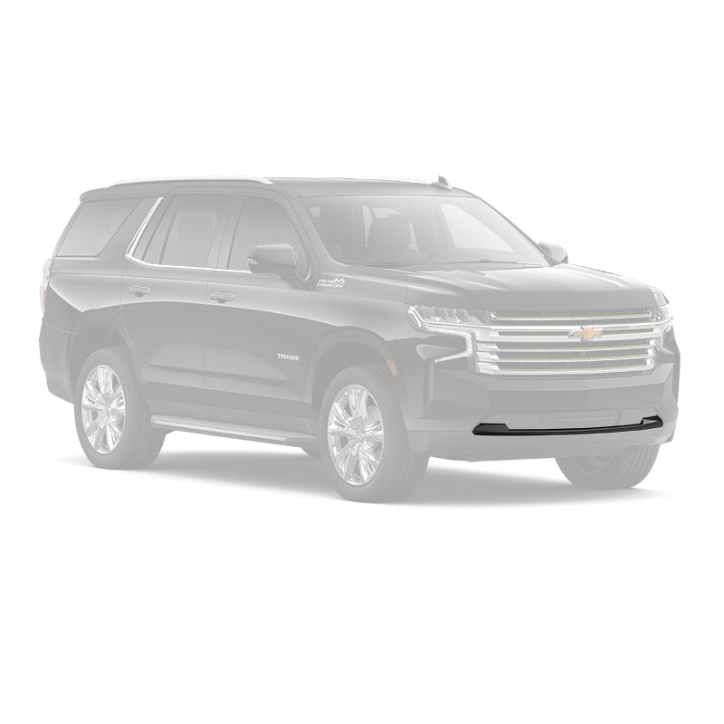 Gloss Black Fog Light Trim Molding For Chevy Suburban & Tahoe 2015-2020 – Pair (Left & Right)