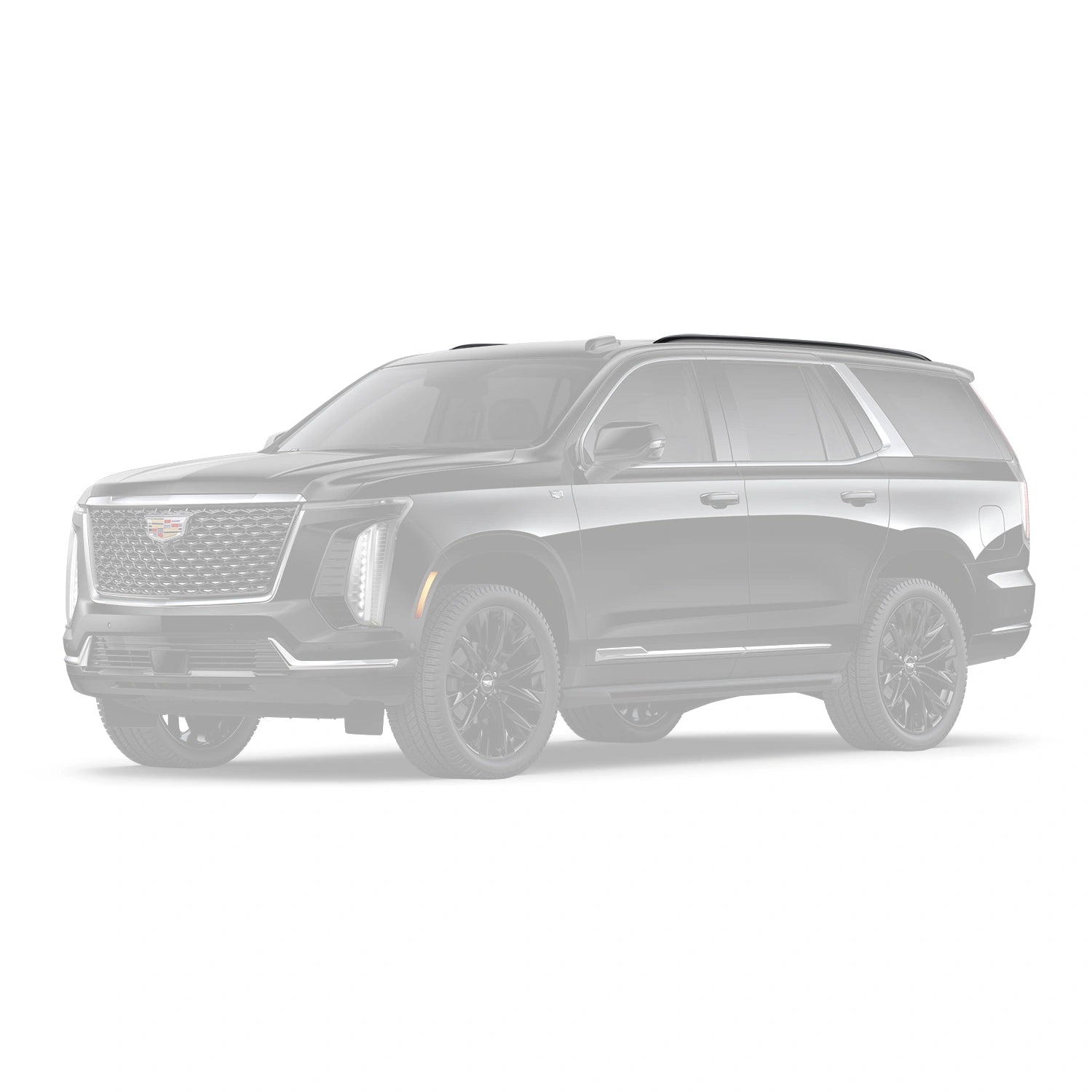Blackout Roof Rails Fits 2025+ Cadillac Escalade VIP Auto Accessories