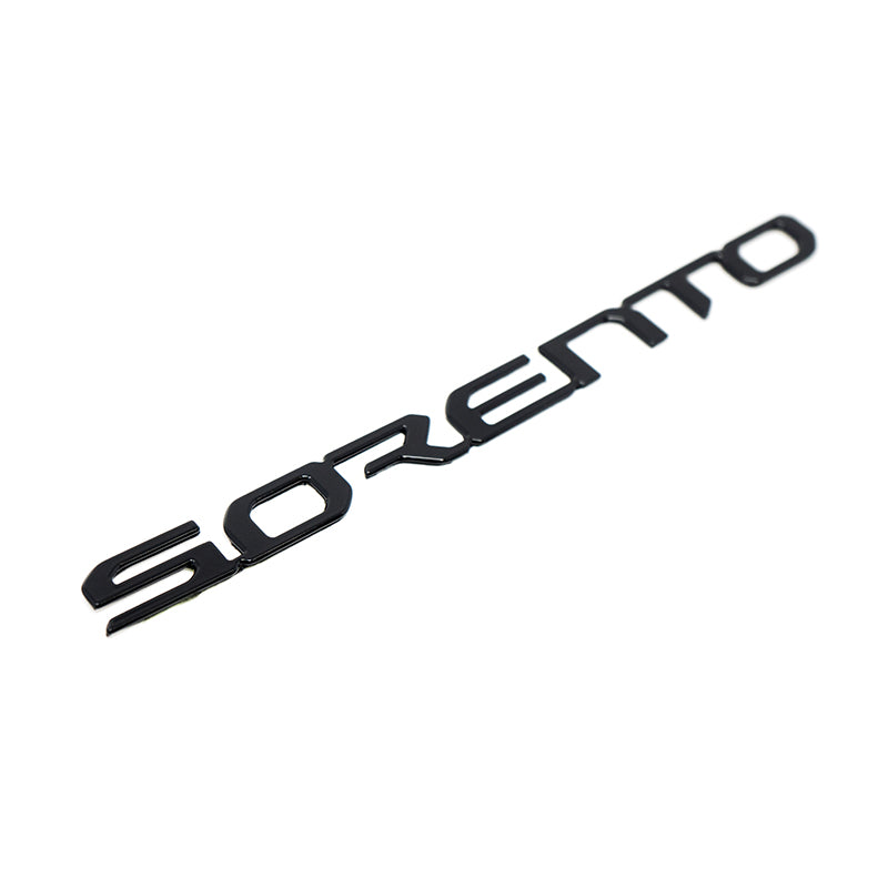 Painted Black Rear Hatch Nameplate | Fits 2023 Kia Sorento – VIP