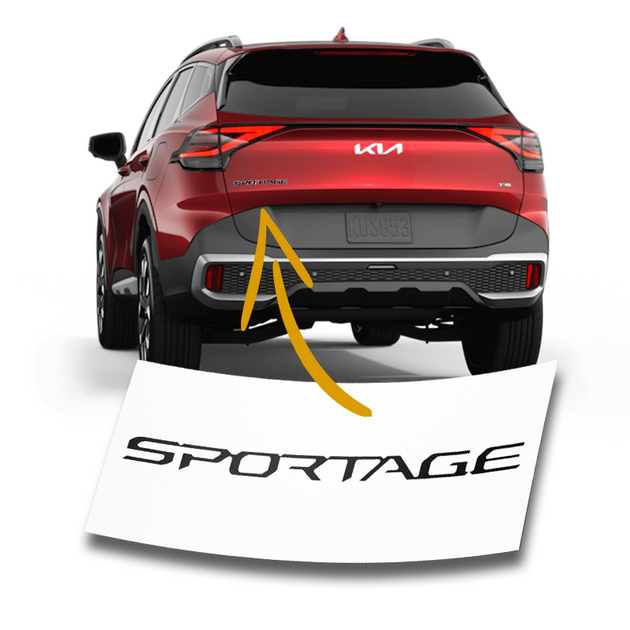 Emblem Overlays for 2023+ Kia Sportage