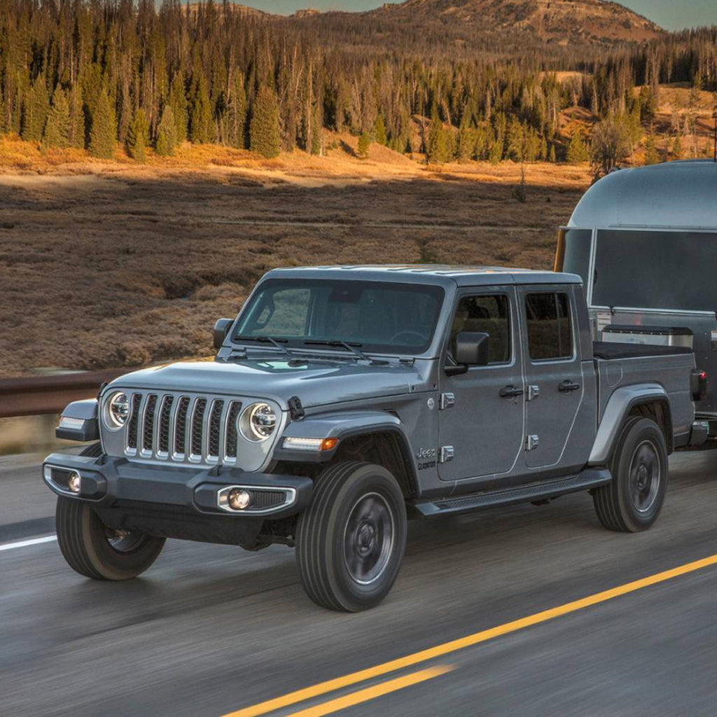 Davanzali Protettivi In Plastica Per Jeep Gladiator 2019-2022 – Set 4 Pezzi Con Adesivo 3M, Nero