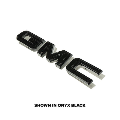 Body Color Chrome Delete 'GMC' Emblems | Fits 2025+ GMC Yukon
