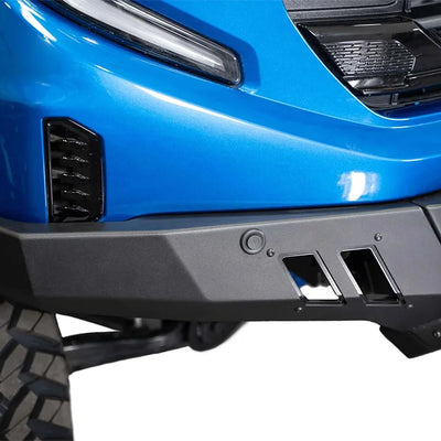 Addictive Desert Designs Black Label Front Bumper | Fits 2022+ GMC Sierra 1500