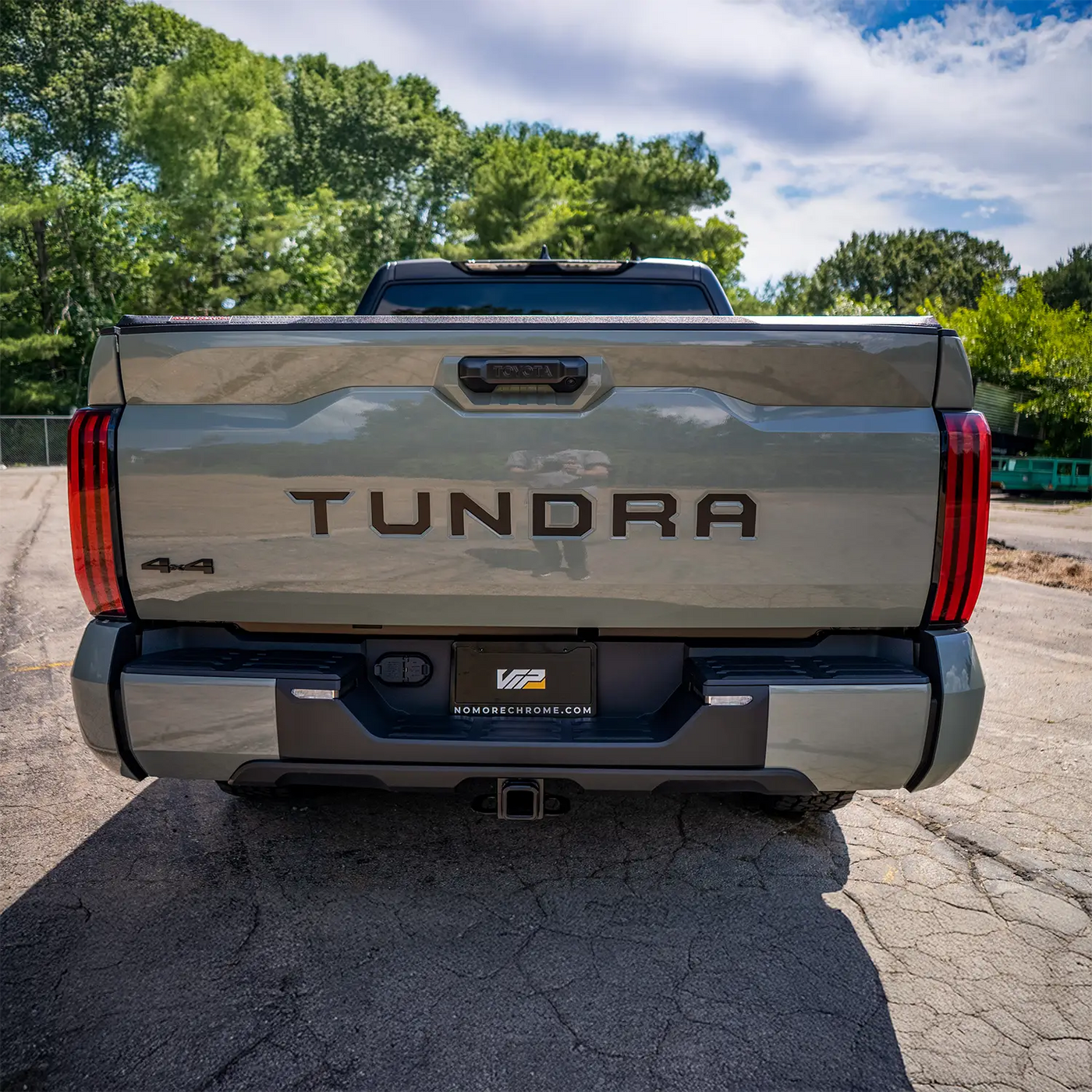 Blackout Rear Bumper End Caps | Fits 2022+ Toyota Tundra