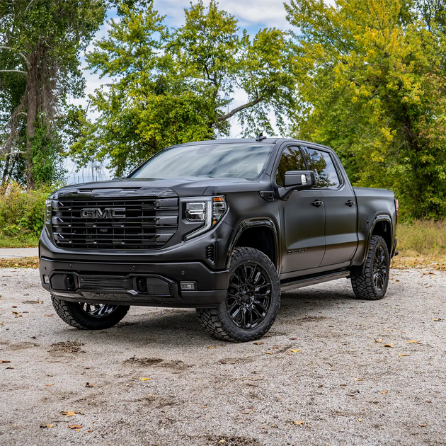 GMC Sierra 1500 Crew Cab Premium Blackout Kit – VIP Auto Accessories