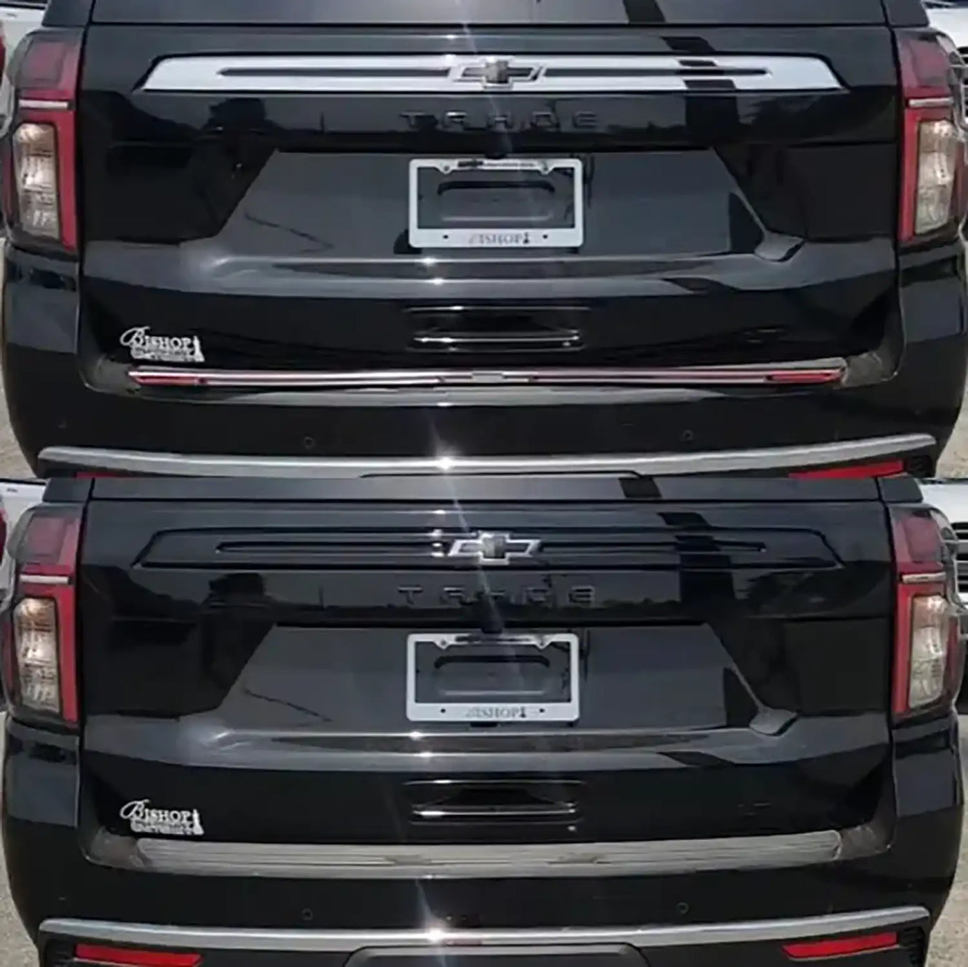 2021+ Chevy Tahoe Blackout Rear Hatch Molding Cover