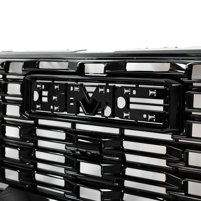 Blackout Denali Style Grille | Fits 2024+ GMC Sierra HD 2500