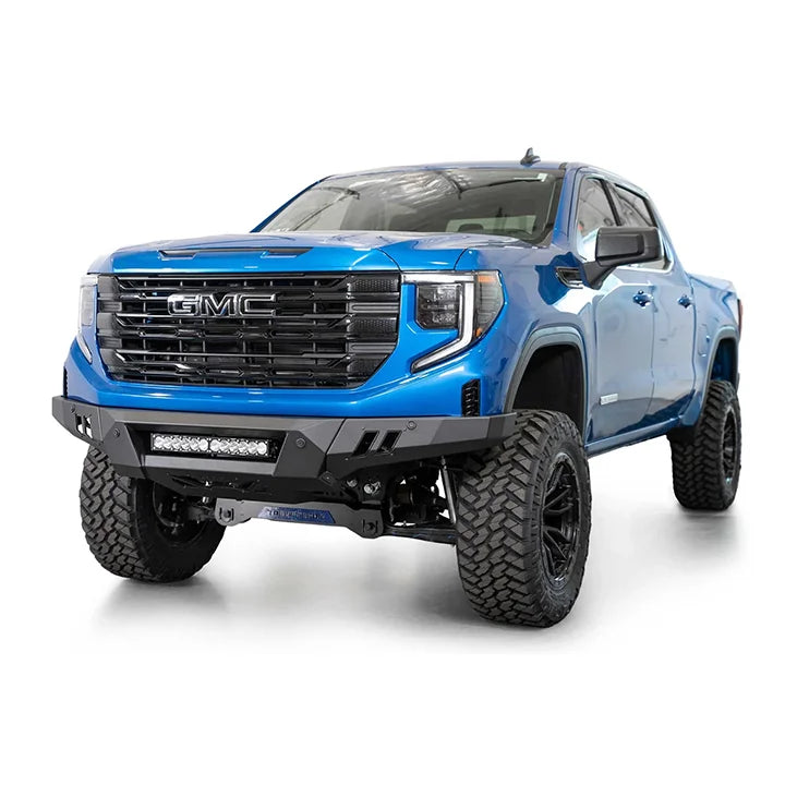 Addictive Desert Designs Black Label Front Bumper | Fits 2022+ GMC Sierra 1500