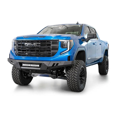 Addictive Desert Designs Black Label Front Bumper | Fits 2022+ GMC Sierra 1500