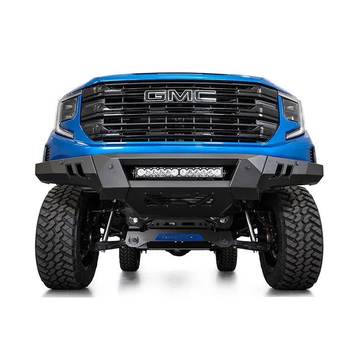 Addictive Desert Designs Black Label Front Bumper | Fits 2022+ GMC Sierra 1500