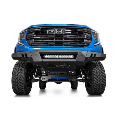 Addictive Desert Designs Black Label Front Bumper | Fits 2022+ GMC Sierra 1500