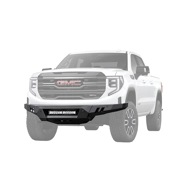 Addictive Desert Designs Black Label Front Bumper | Fits 2022+ GMC Sierra 1500