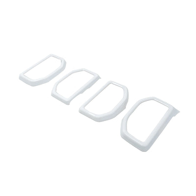 2021+ Ford Bronco Sport Heritage Interior White Air Vent Trim Covers