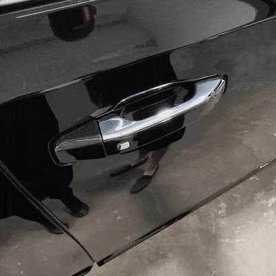 2019+ Chevy Silverado 1500 Gloss Black Door Handle Covers