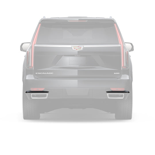 Black Cadillac Escalade Emblem Smoke Overlay Vinyl Decals For 2021-2024 Cadillac Escalade Front & Rear Side Markers Cadillac Escalade Lights - Foto 12