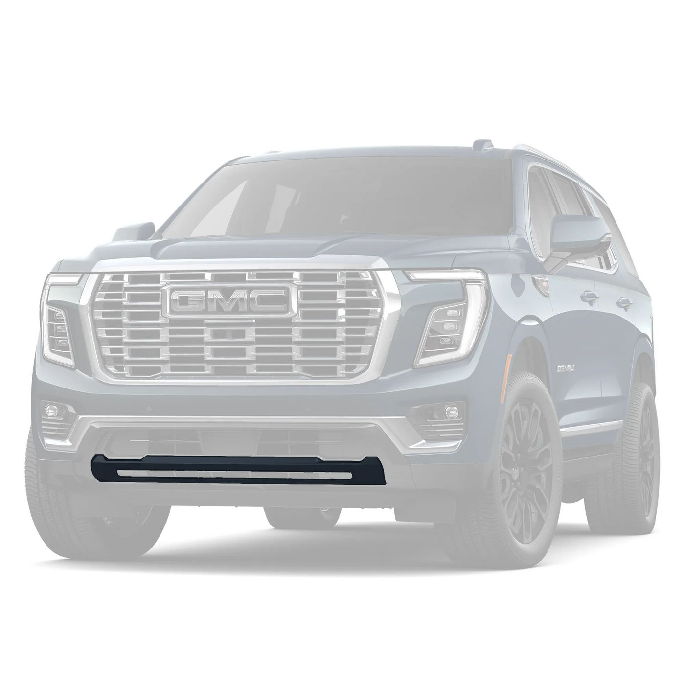 Body Color Chrome Delete Front Bumper Trim | Fits 2025+ GMC Yukon