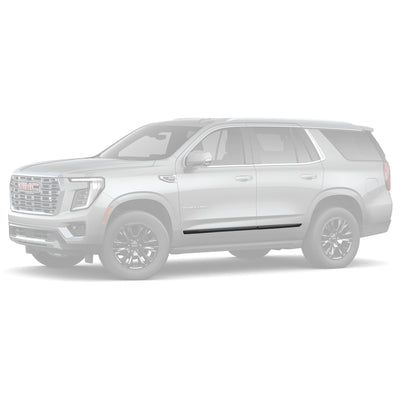 Body Color Chrome Delete Body Side Molding Kit | Fits 2025+ GMC Yukon