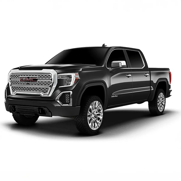 2019-2021 GMC Sierra 1500 Blackout Front Bumper Trim – VIP Auto Accessories