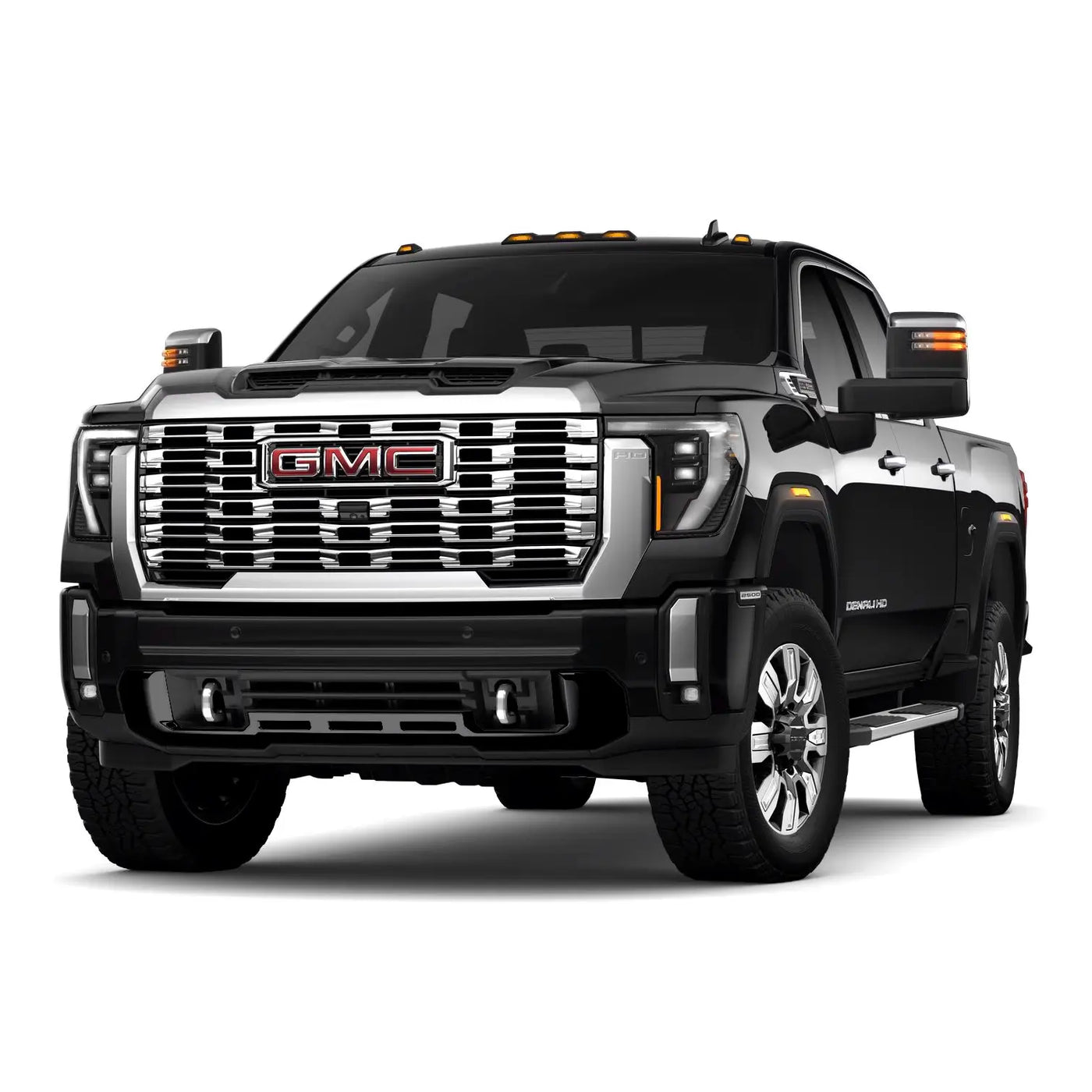 2024+ GMC Sierra HD 2500 Denali Chrome Delete Front Bumper Trim