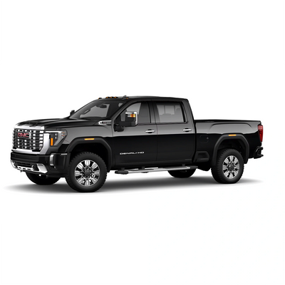 2024+ GMC Sierra HD 3500 Crew Cab Blackout Window Molding (Kit)