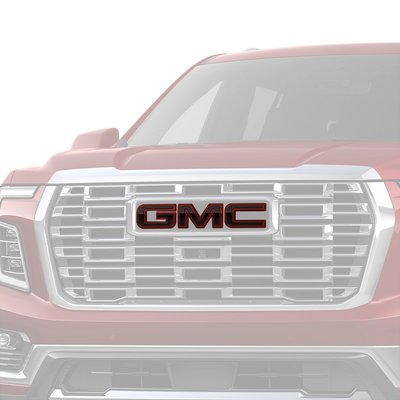 Body Color Chrome Delete 'GMC' Emblems | Fits 2025+ GMC Yukon