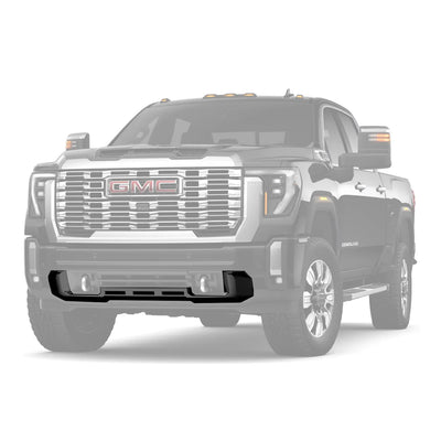 2024+ GMC Sierra HD 3500 Denali Chrome Delete Front Bumper Trim