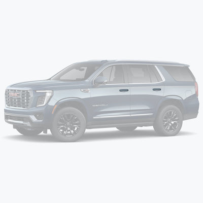Body Color Chrome Delete Door Handle Set | Fits 2025+ GMC Yukon