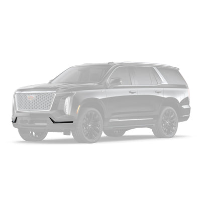 Blackout Front Bumper Molding | Fits 2025+ Cadillac Escalade