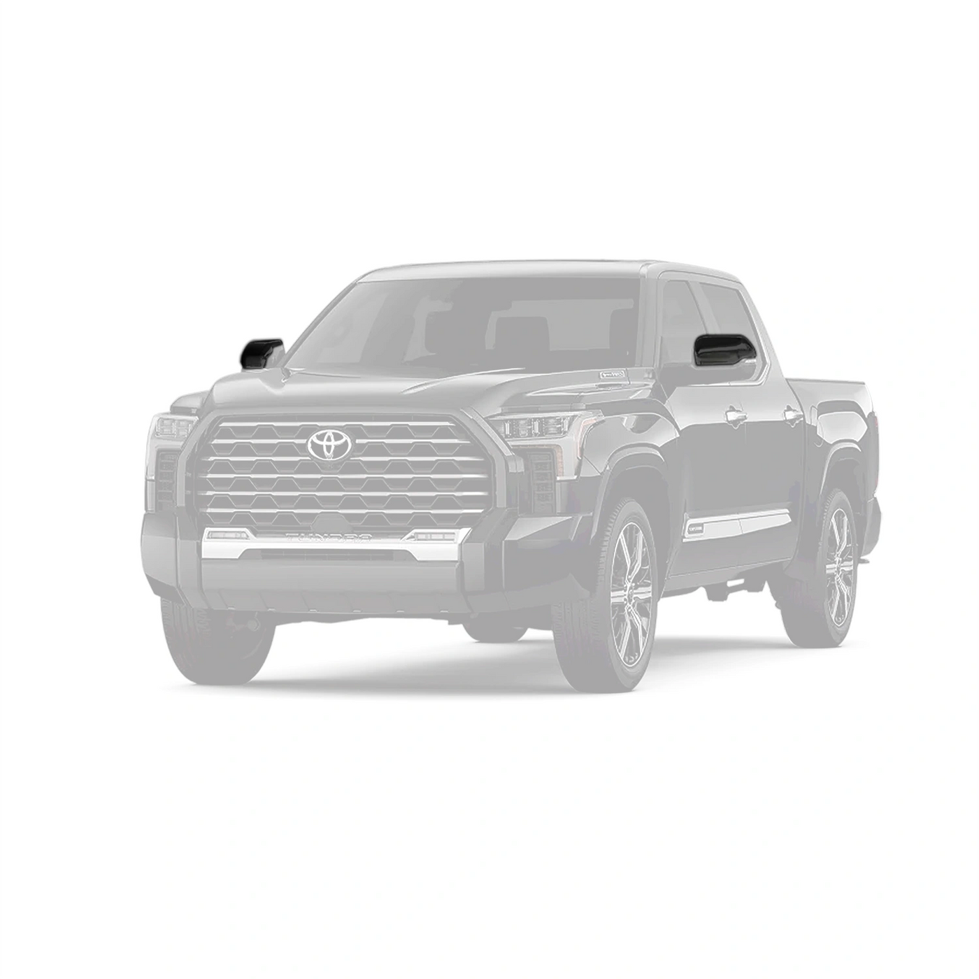 Blackout Mirror Caps | Fits 2022+ Toyota Tundra