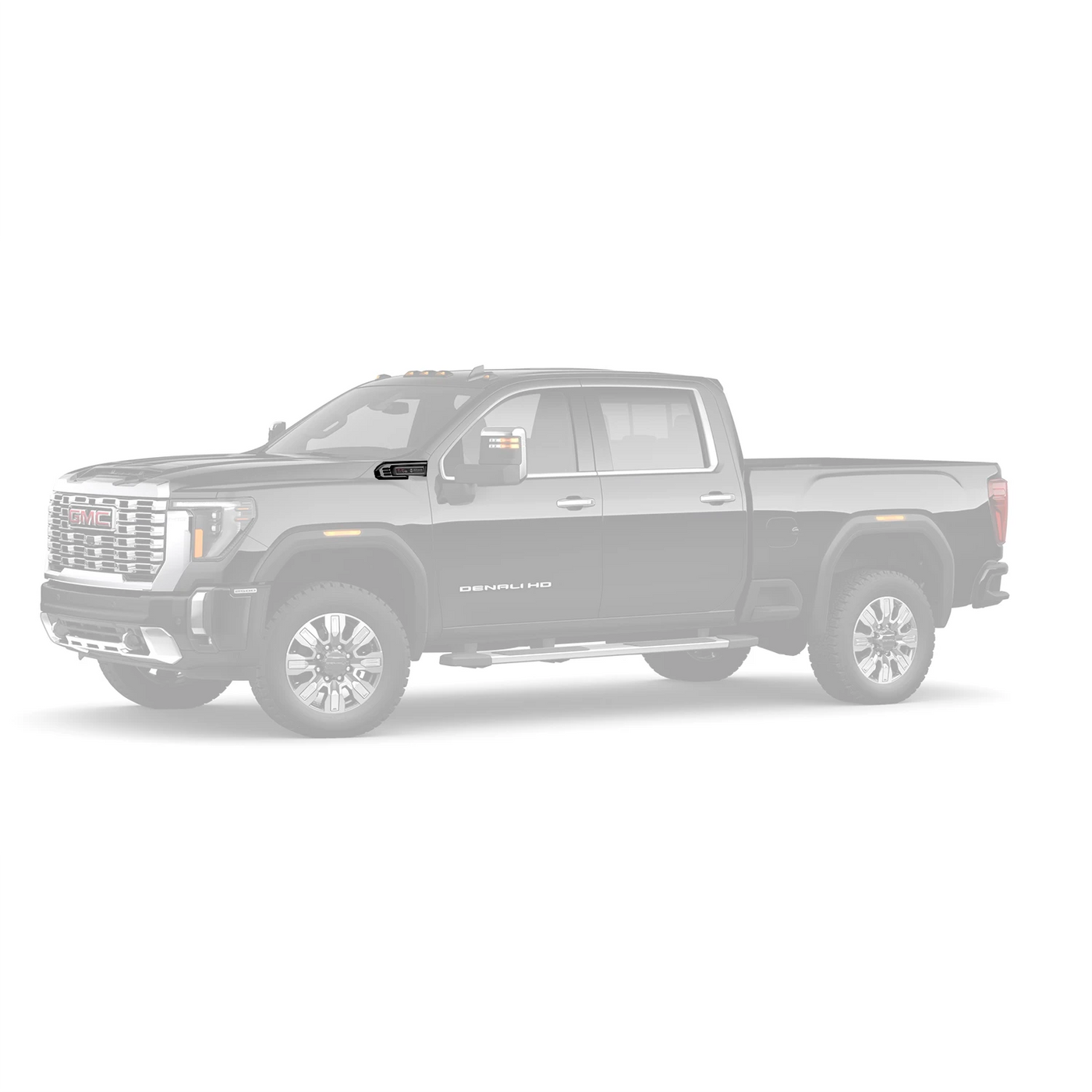 2024+ GMC Sierra HD 3500 Blackout Fender Vent Trim