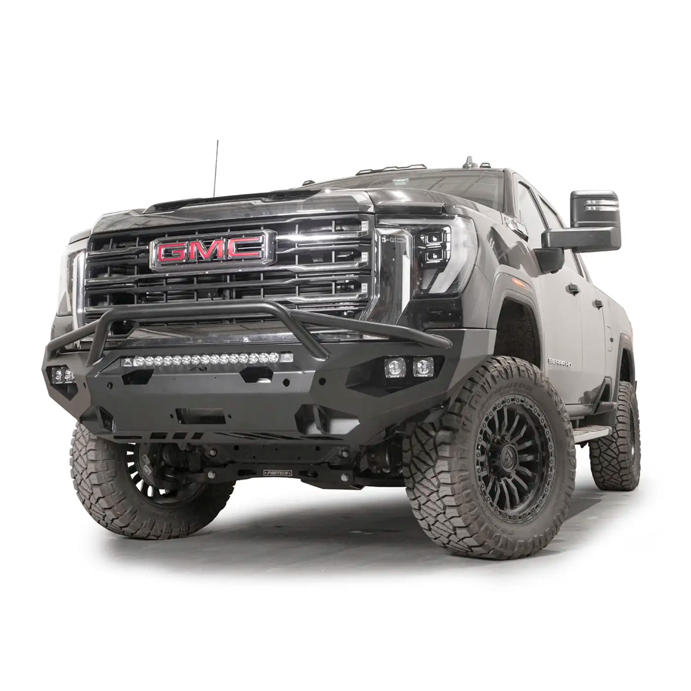 Matrix Front Bumper with Pre-Runner Guard | Fits 2024+ GMC Sierra HD 2500