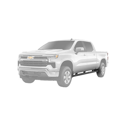 Westin R5 XD Nerf Bars Black | Fits 2022+ Chevy Silverado 1500