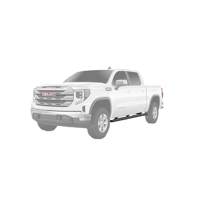 Westin R5 XD Nerf Bars Black | Fits 2022+ GMC Sierra 1500