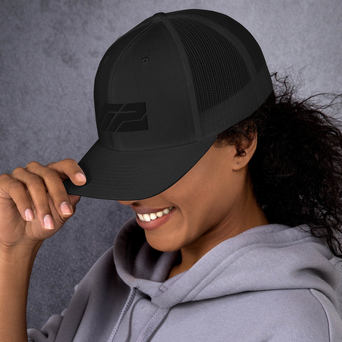 VIP Blackout Mesh Snapback Hat