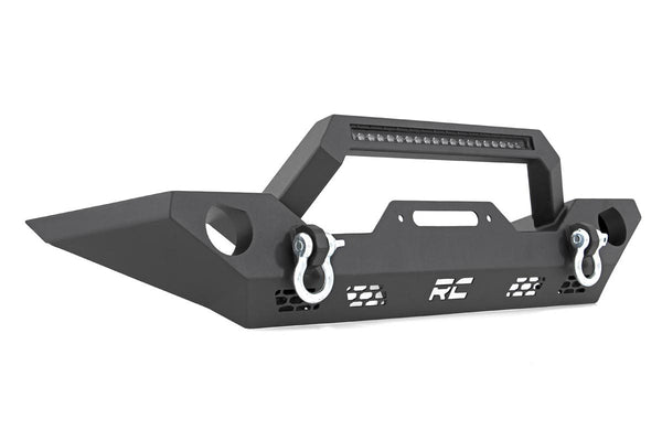 Front Bumper with Light Bar - Winch Ready - Jeep Wrangler JK