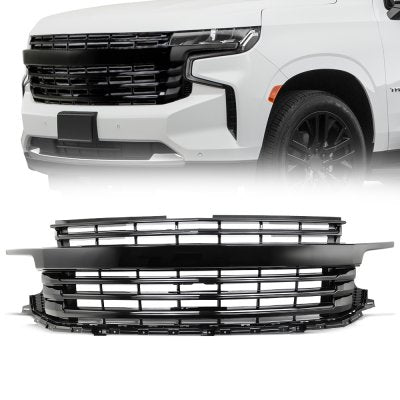 2021+ Chevy Tahoe Blackout and Emblem Delete Grille