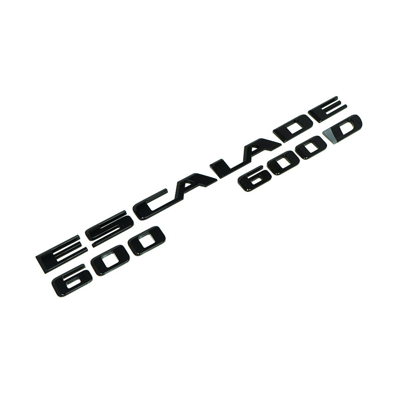 2021+ Cadillac Escalade Blackout Nameplate Kit