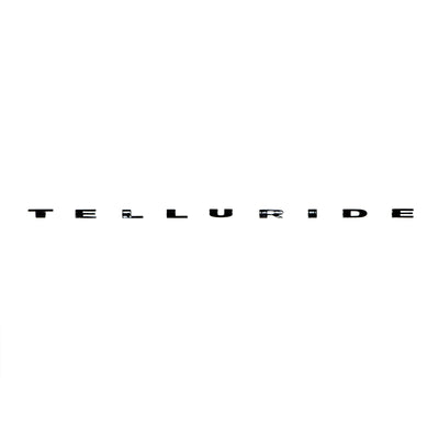 2020-2022 Kia Telluride 'Nightfall' Rear Nameplate Blackout