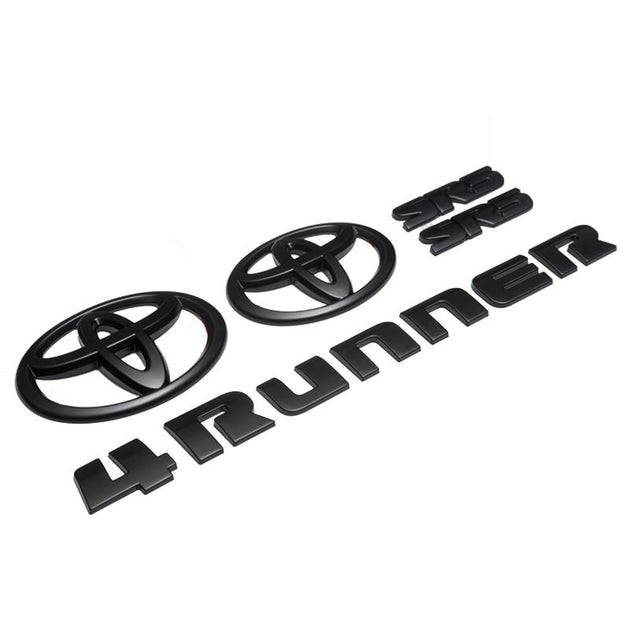 Toyota 4Runner Blackout Emblem Plastic Overlay – VIP Auto Accessories