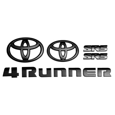 Toyota 4Runner Blackout Emblem Overlays