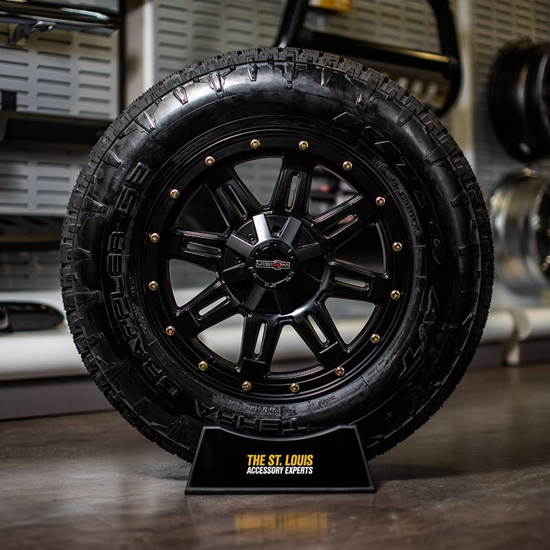 Adjustable Tire Display Stand, Your Design