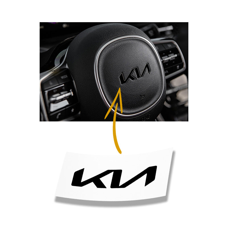 2022+ Kia Blackout Steering Wheel Inlay