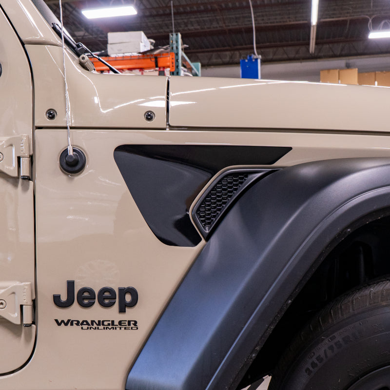 2018+ Jeep Wrangler JL Fender Vent Inlay