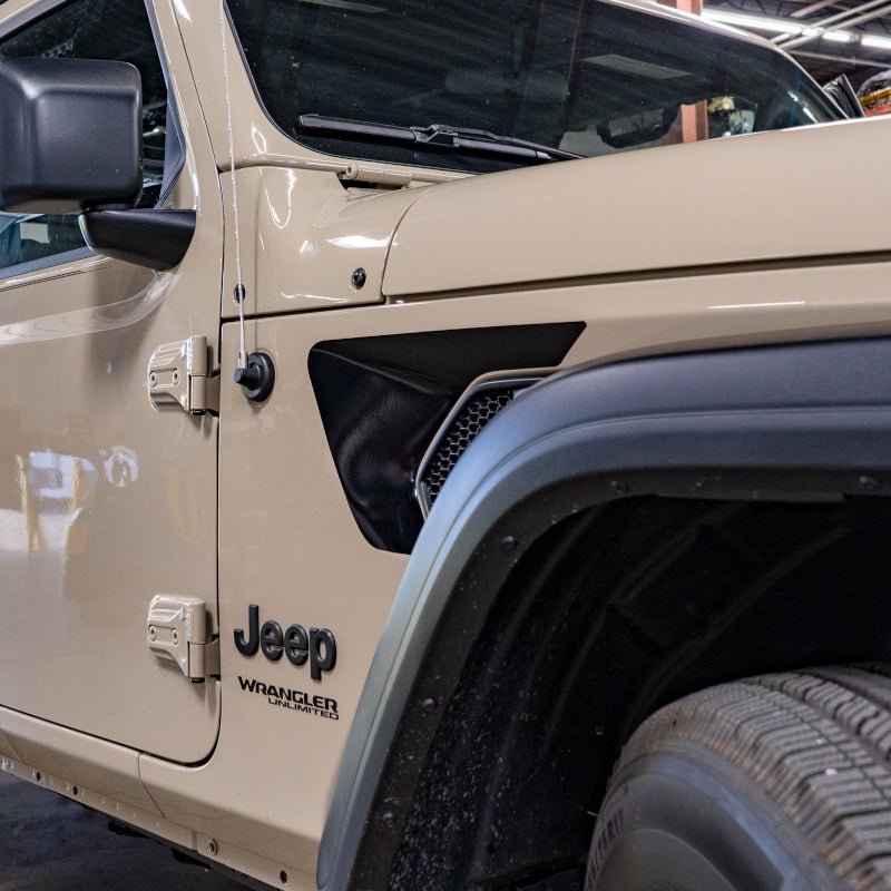 2018+ Jeep Wrangler JL Fender Vent Inlay