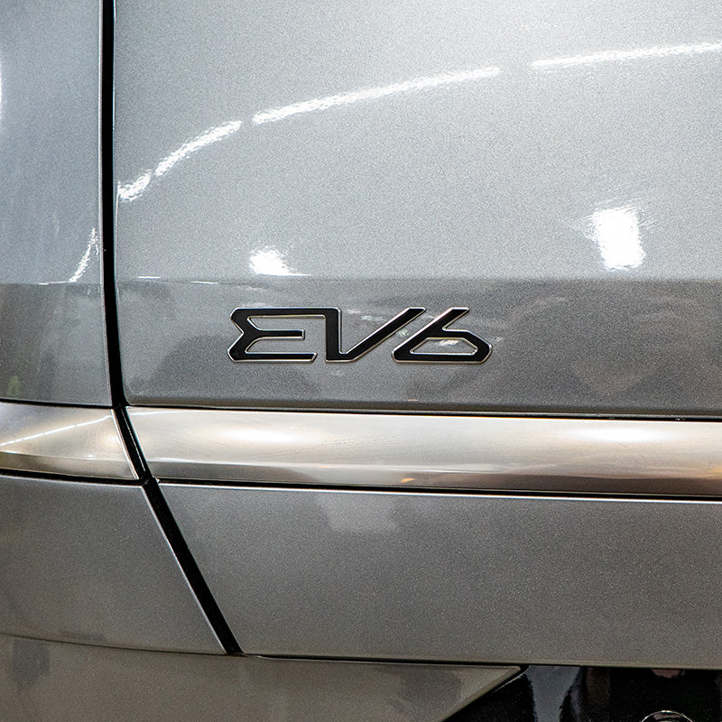 2022+ Kia EV6 Rear Hatch Nameplate Overlay
