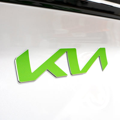 2022+ Kia EV6 Blackout Emblem Overlays