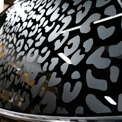 2020+ Kia Telluride Quarter Glass Cheetah Print Decal