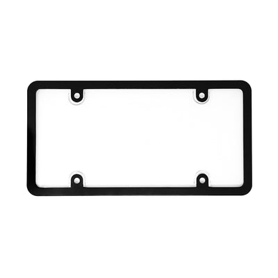 Set of Universal License Plate Covers with Frame